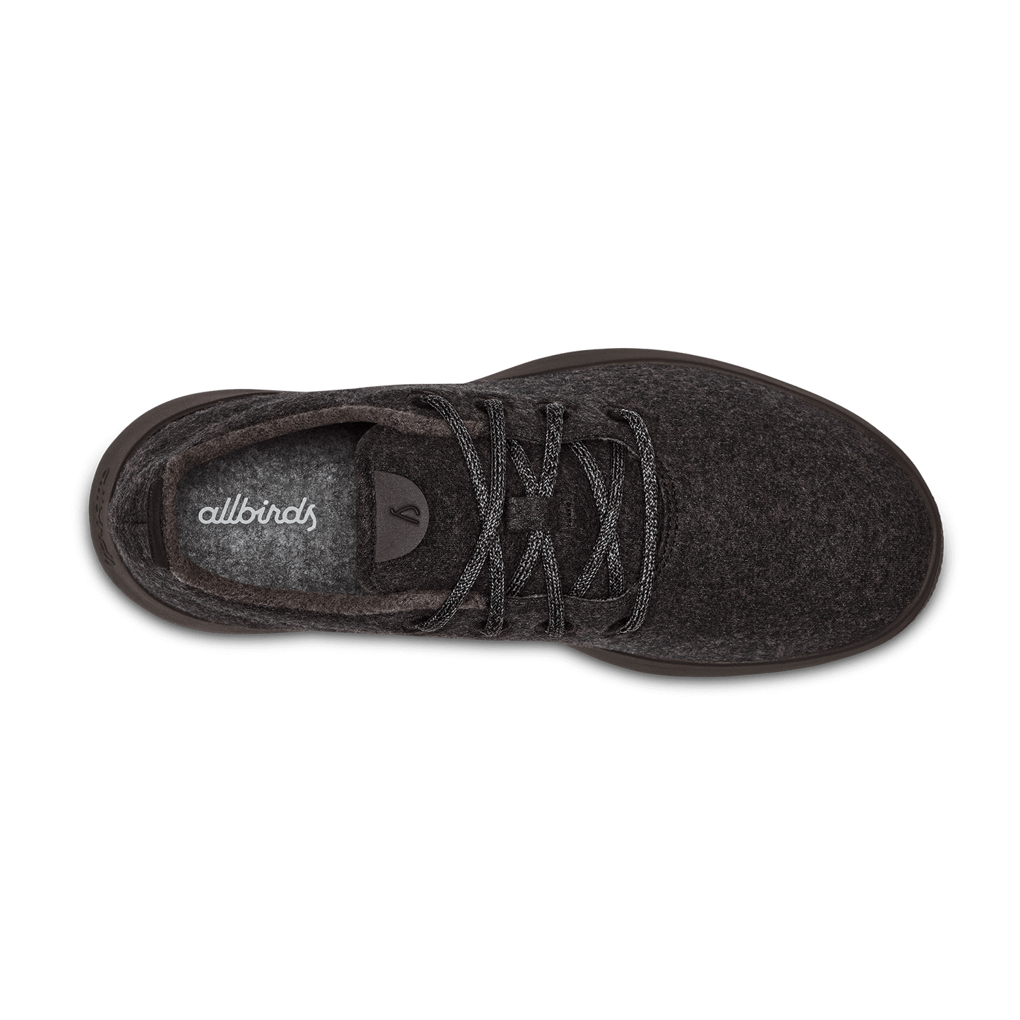 Women's Wool Runner, Natural Black